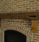 Reclaimed Solid Wood Shelving & Mantels