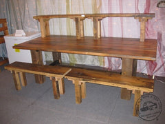 table and bendches