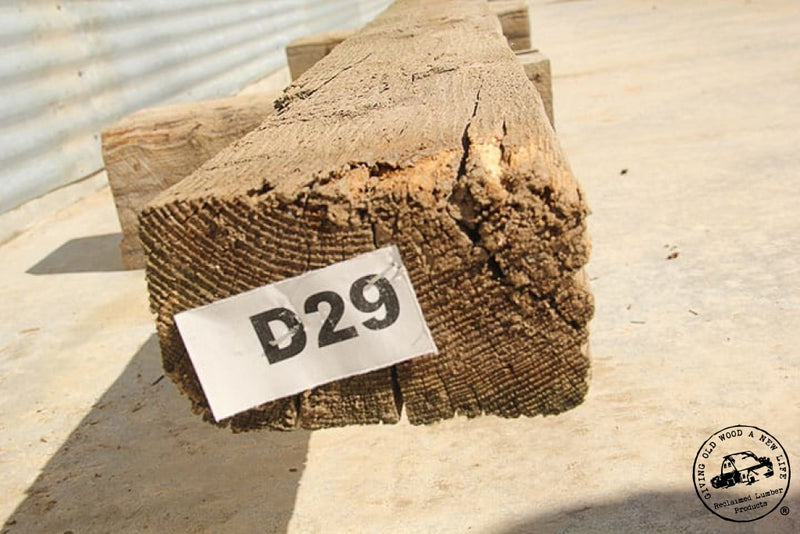 4x6 Roughsawn Beam D29