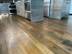 Waterlox Truetone H2OLox on engineered reclaimed oak hardwood floor