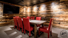 Accent Wall Paneling - Idaho Barn Wood Blend