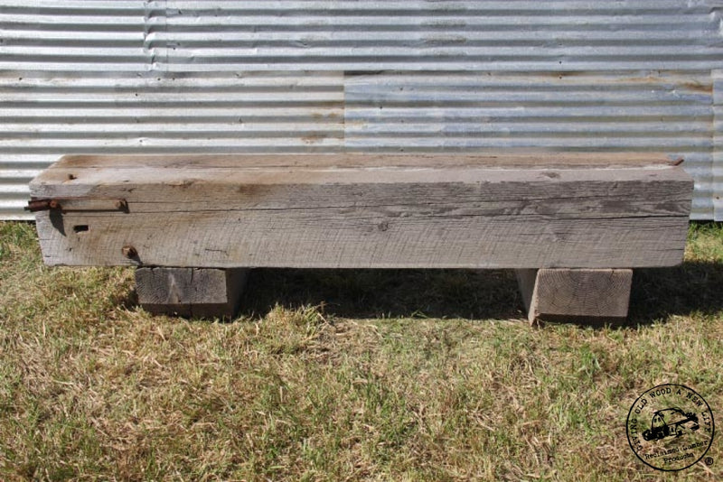 Big Reclaimed Wood Beam Mantel (B3)