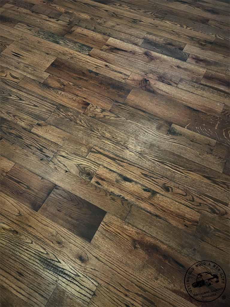 Engineered Wood Flooring - Fully Machined Mixed Oak