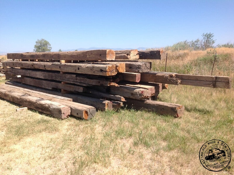 Hardwood Reclaimed Beams White Oak 20-33 Long Wood Beam