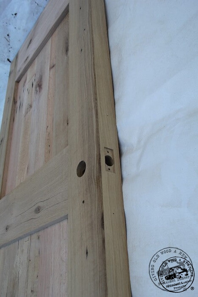 Heavy Duty Reclaimed Oak Door Slab Door Slab