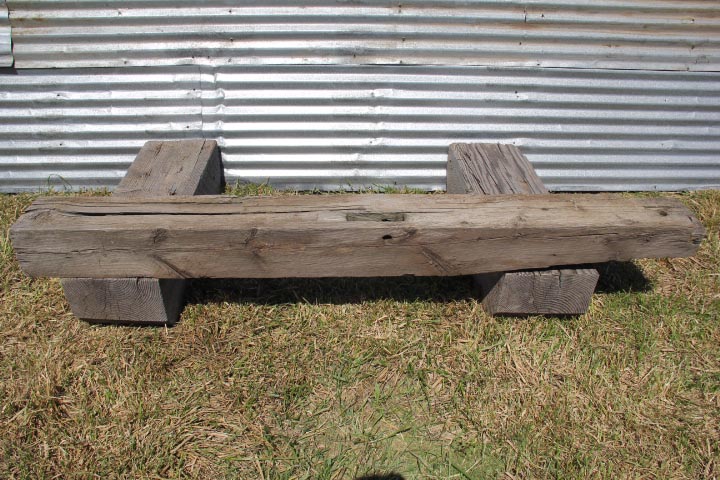 Idaho Reclaimed Wood Beam Mantel (A5)