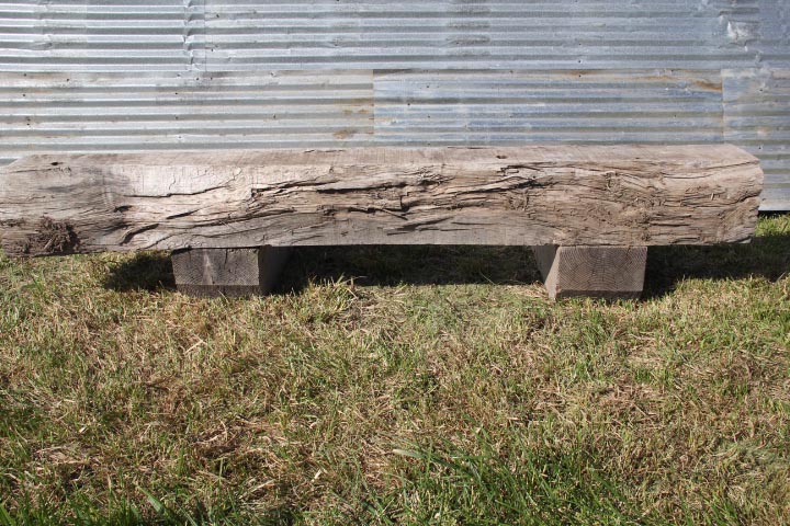 Reclaimed Heavy Hardwood Beam Mantel (B2)