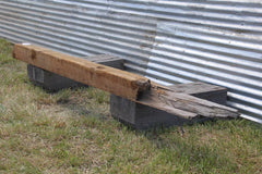 Reclaimed Wood Beam Mantel (C17)