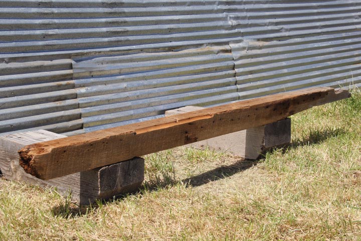 Reclaimed Wood Beam Mantel (C17)