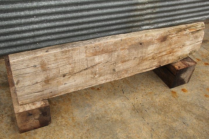 Wide Barnwood Shelf D2