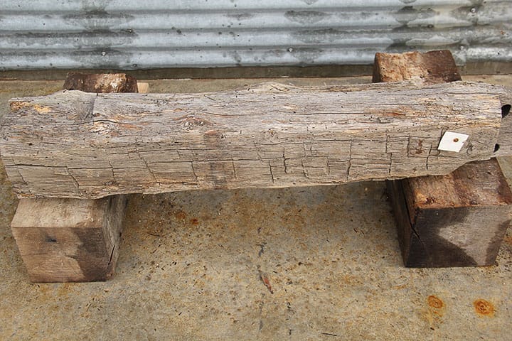 Hewn and Round Live Edge Mantel Chunk D7