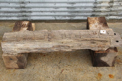 Hewn and Round Live Edge Mantel Chunk D7