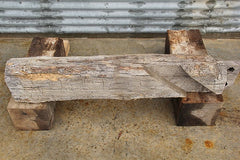 Hewn and Round Live Edge Mantel Chunk D7