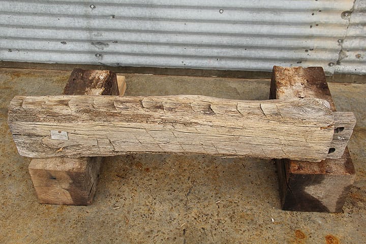 Hewn and Nailed Mantel D9