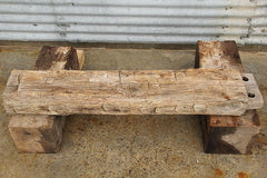 Hewn and Nailed Mantel D9