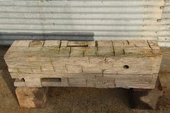 Short and Blocky Hand Hewn Timber D10