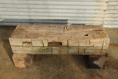 Short and Blocky Hand Hewn Timber D10