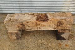 Mortised and Hewn Mantel D14