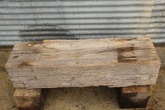 Dowel Pin Hand Hewn Hardwood Mantel D16