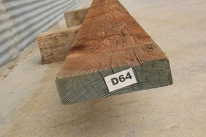 Reclaimed Lumber Mantel D64