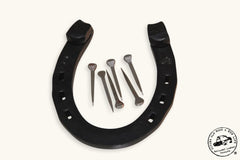 Lucky Horseshoe Pull Handle Black (+$4) Accessories