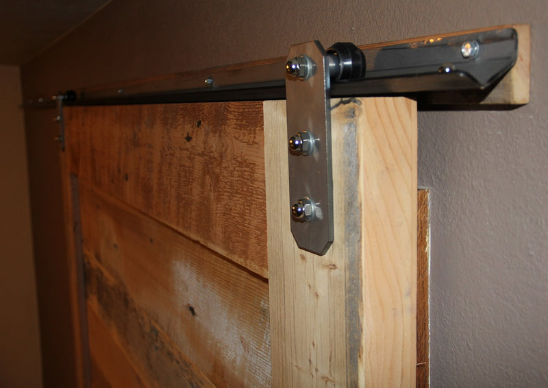 Mini RLP V sliding door track with ledger board