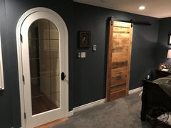 accent reclaimed barn door