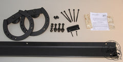 black horseshoe Barn Door Hardware