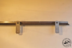 Hardware components for V track barn door 